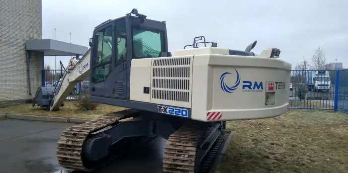 Новый гусеничный габаритный экскаватор RM-Terex TX220NLC, фотография 6