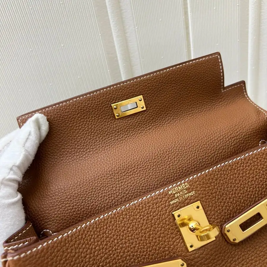 Сумка hermes kelly ручная работа натуральная кожа, фотография 5