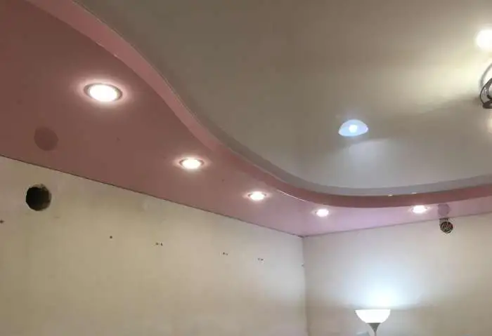 Натяжные потолки, фотография 2