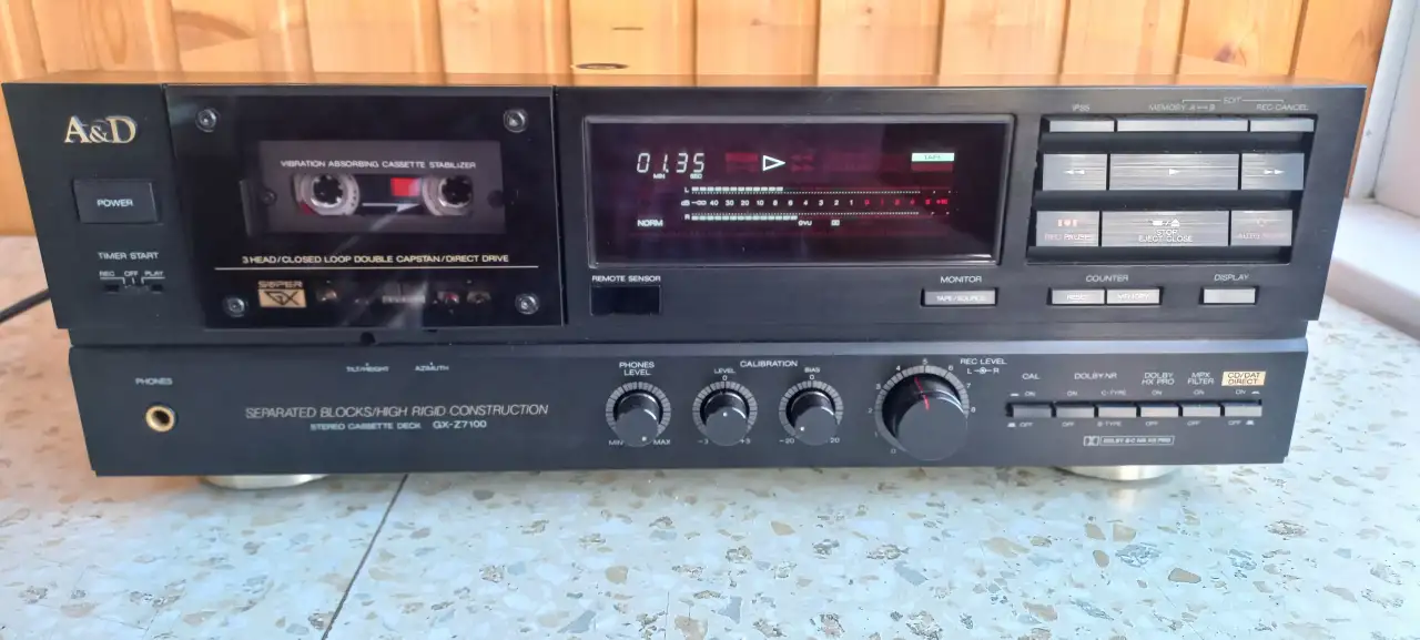 Кассетная дека AD GX-Z7100, фотография 1