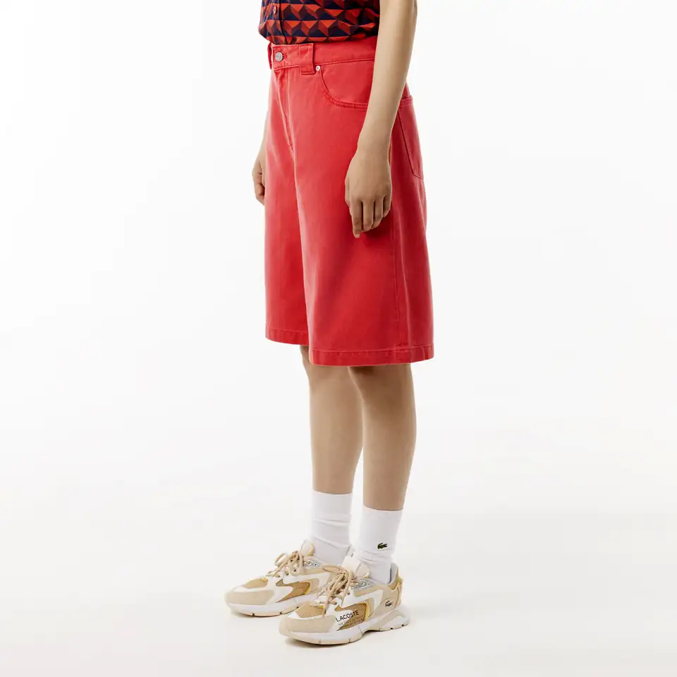 Женские длинные шорты-шорты lacoste, фотография 4