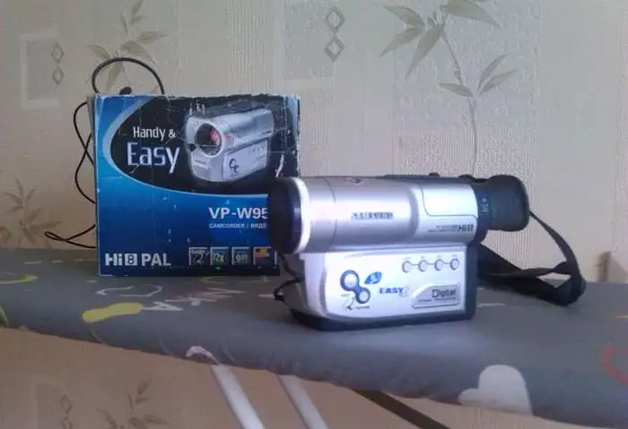 видеокамера самсунг VP-W95D, фотография 2