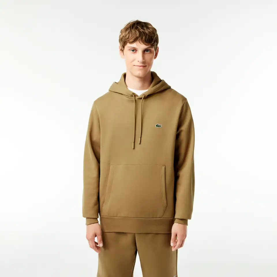 Мужская толстовка lacoste classic fit с флисом, фотография 1