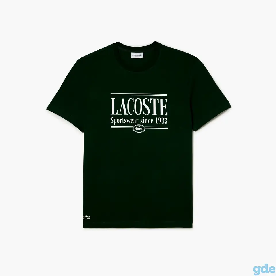 Мужская футболка lacoste regular fit, фотография 9