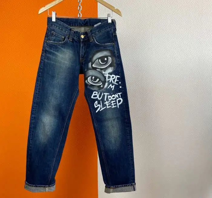 Кастомные джинсы Carhartt Bronco Pant, фотография 1