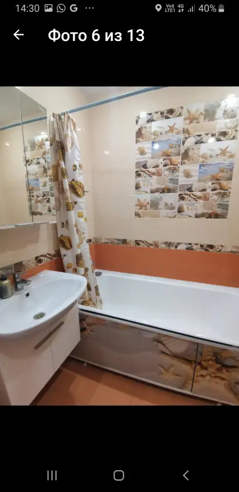 1-к квартира, 46м, 13 эт., 46,00 м², 13 эт., Советский, ул. Комсомольская 15, фотография 8