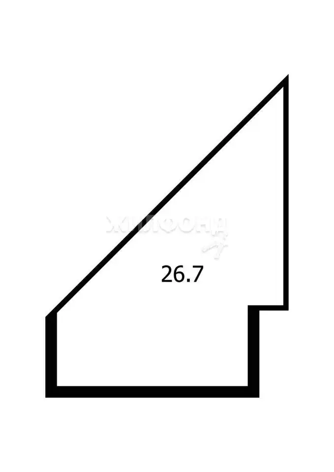 Продается место на закрытой стоянке, 26.7 м2, фотография 3