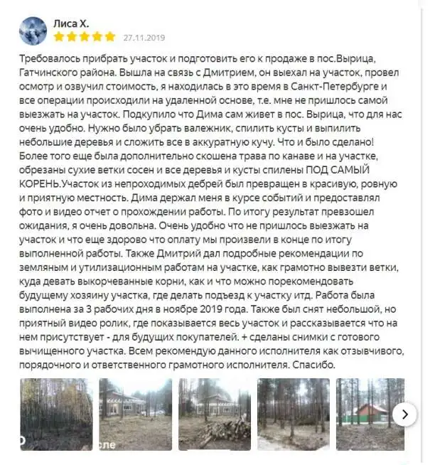 МОЯ ИСТОРИЯ. Расчистка участка в Ломоносове, Покос травы Ломоносов, Валка и Спил деревьев Ломоносовский район., фотография 6