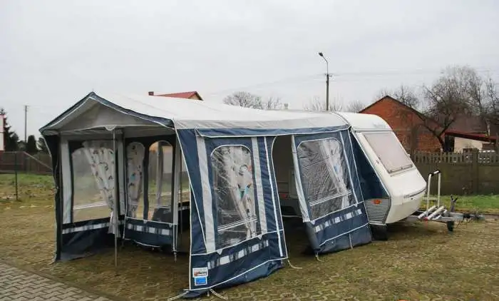 Прицеп дача, дом на колесах    BEYERLAND VITESSE 350 DD трейлер-автодом, караван, кемпер., фотография 3