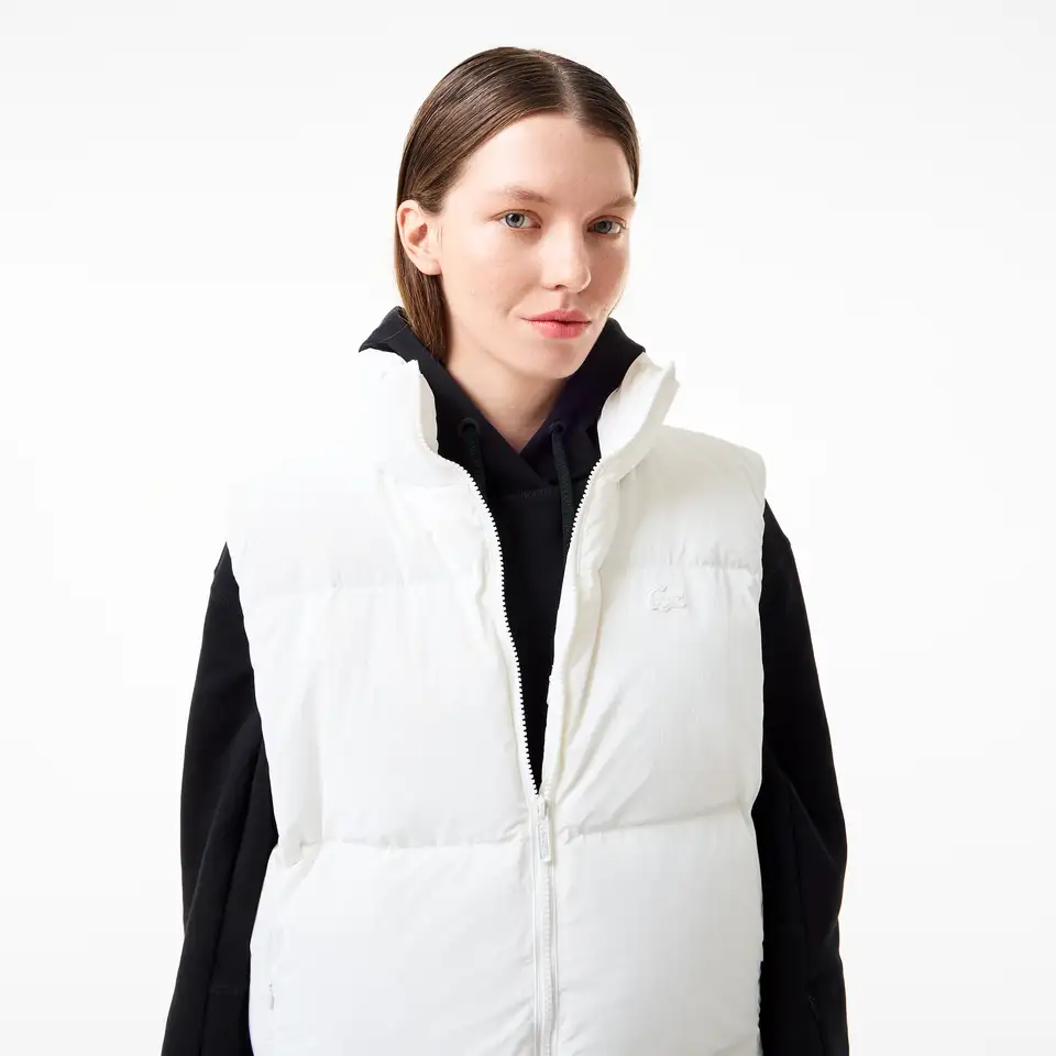 Женский жилет lacoste с капюшоном, фотография 3