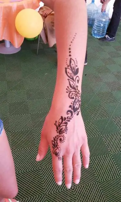 Мехенди. Рисунки хной., фотография 2