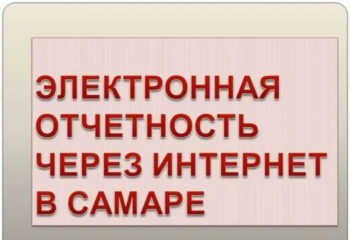 Электронная отчетность через Интернет, фотография 1