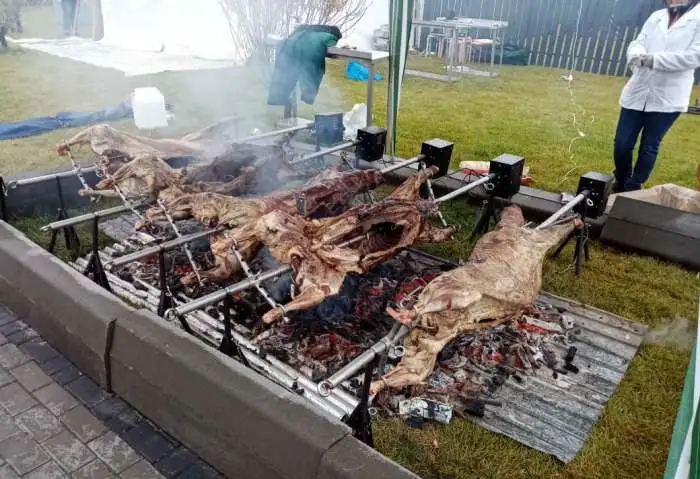 Разборный вертел для жарки барана, фотография 2