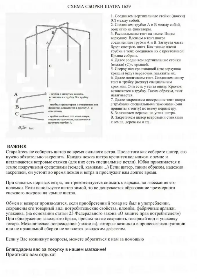 Палатка Шатер Кухня, фотография 5