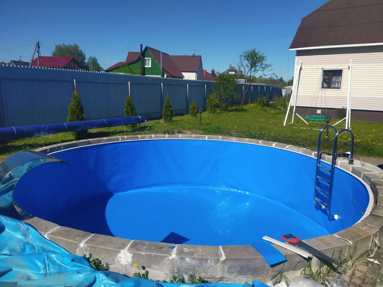 Производство и продажа вкладышей для бассейна, фотография 11