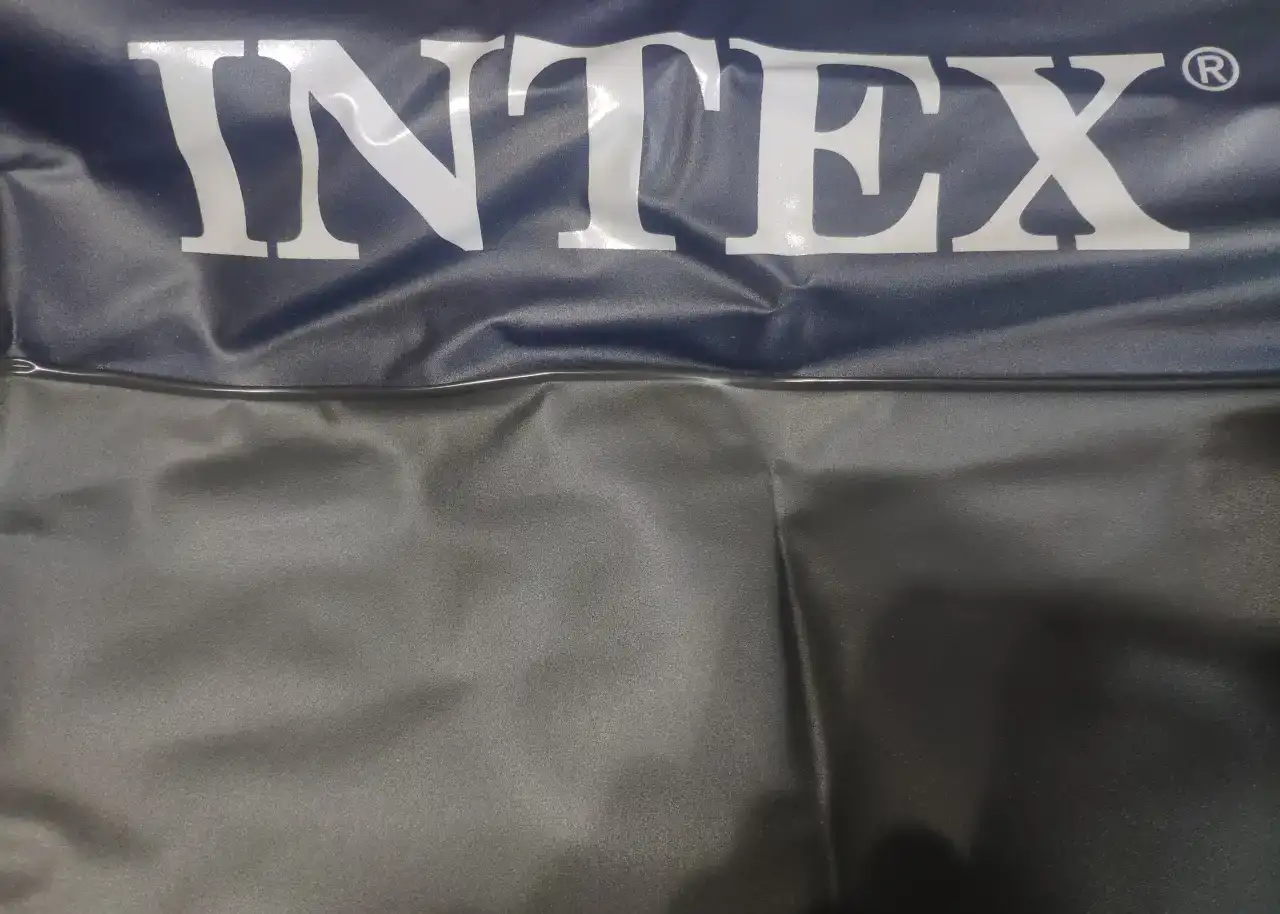 Надувная кровать матрас двуспальная intex новая, фотография 3