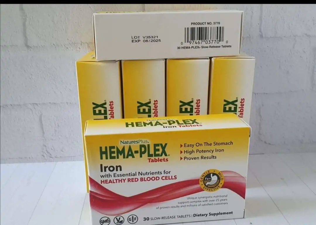 Комплекс с железом Hema Plex / Хема Плекс iherb, фотография 1
