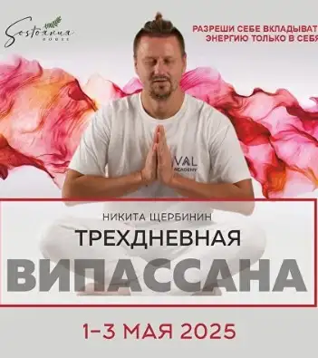 Випассана в Москве и Подмосковье, практики от мастера ретрита, фотография 1