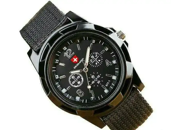 Новые часы Swiss Army Black, фотография 2