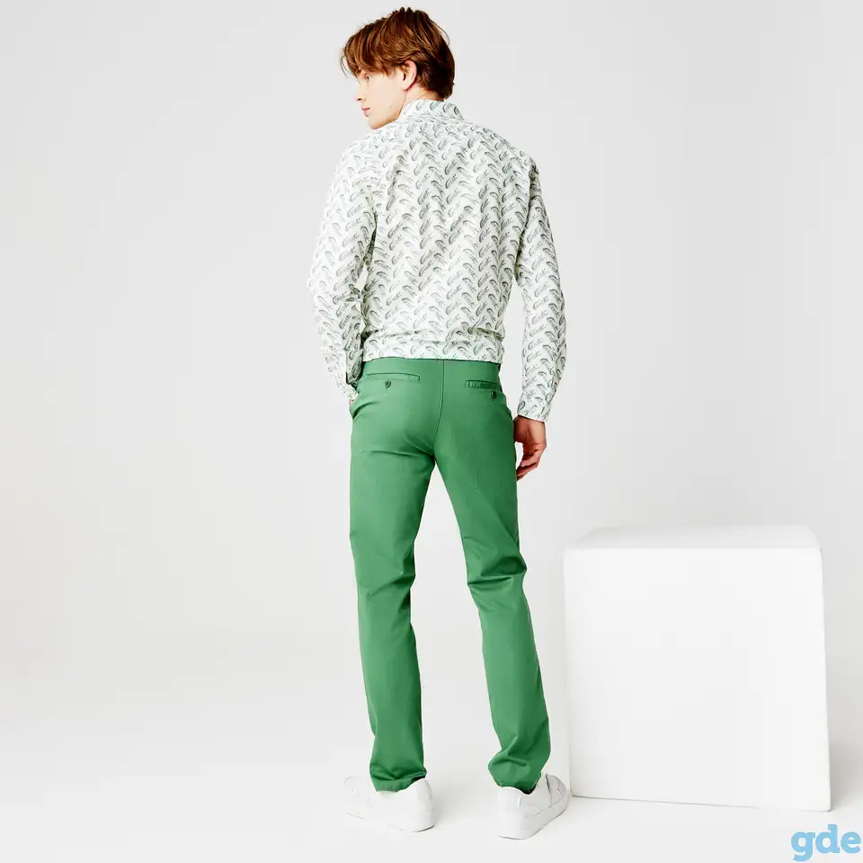 Мужские брюки lacoste slim fit, фотография 2