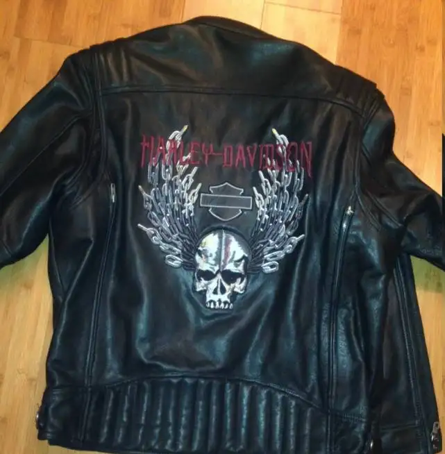 Куртка кожанная harley davidson, фотография 5