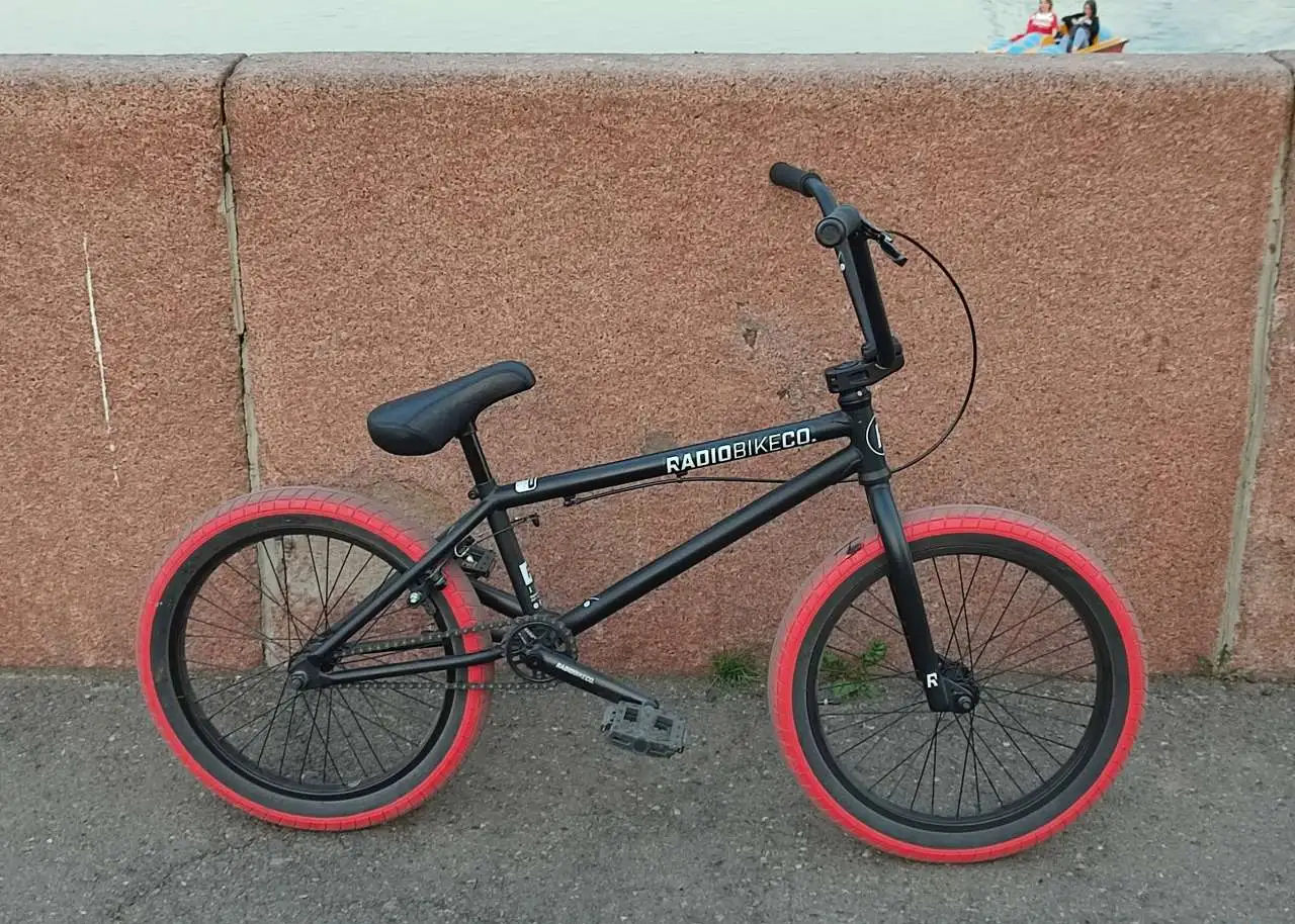 BMX radio darko matt black, фотография 1