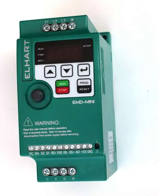 Частотный преобразователь EMD-MINI – 004 S 0,4 кВт, 220 В, фотография 1