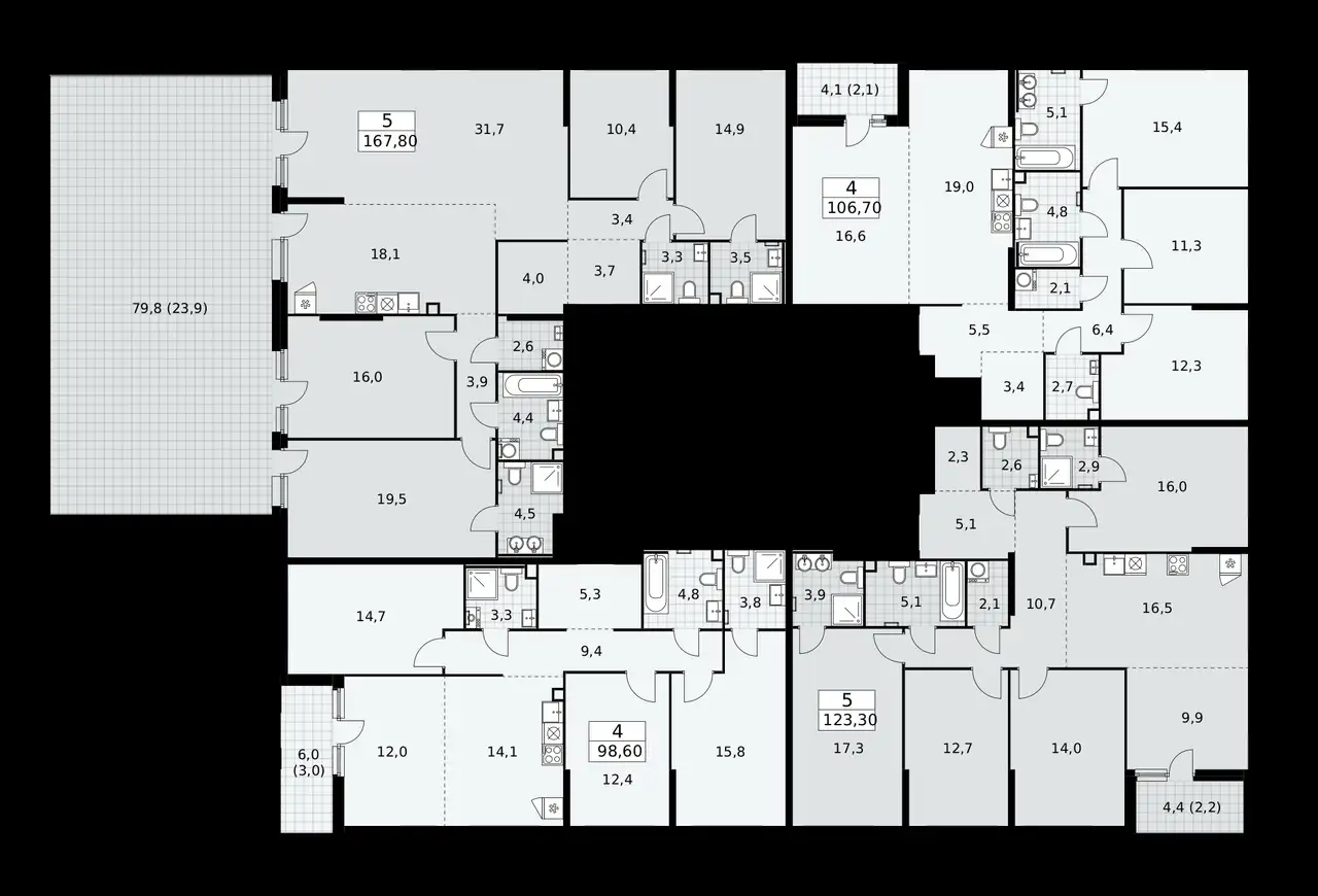 Продам дуплекс 167,80 м2, п.Сосенское,пос. Коммунарка, к. 25.7, фотография 1