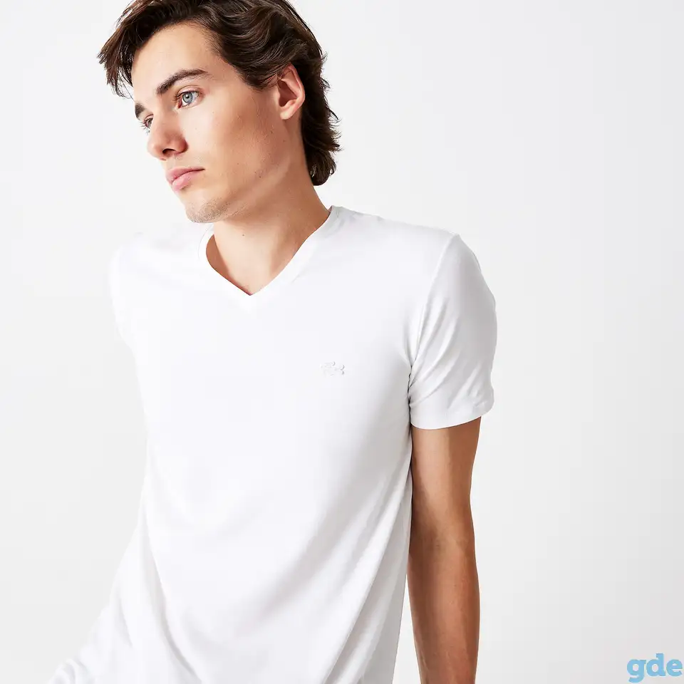 Мужская футболка lacoste slim fit, фотография 6