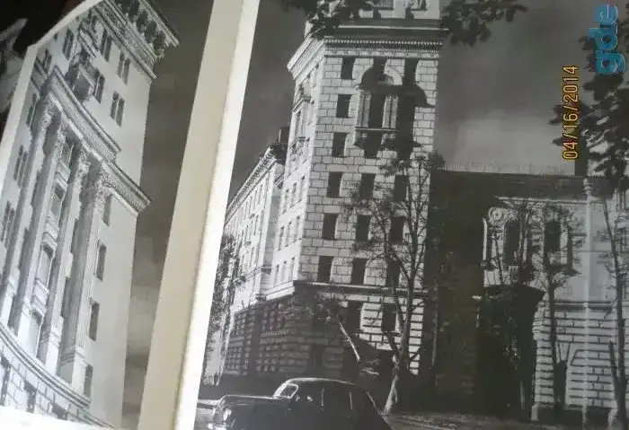 1957 Архитектура Ленинграда  Площади Набережные Проспекты Памятники архитектуры Сады и Парки  Большой формат, фотография 12