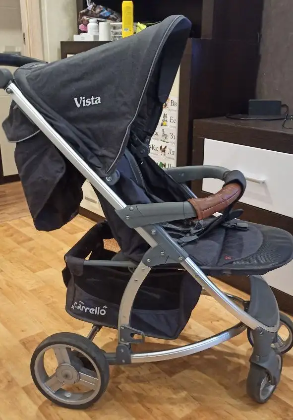 Продам прогулочную коляску Carrello Vista CRL-8505 Steel Gray, фотография 2