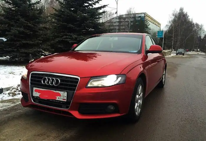 Audi A4 2009 год, фотография 1