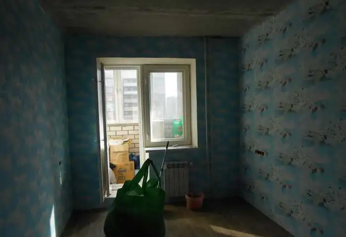 Оклейка обоями, шпатлевка, штукатурка, фотография 2