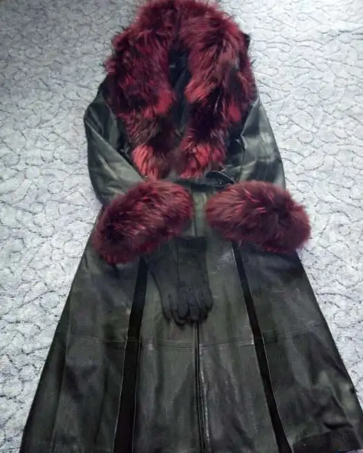 Продам кожаное пальто., фотография 1
