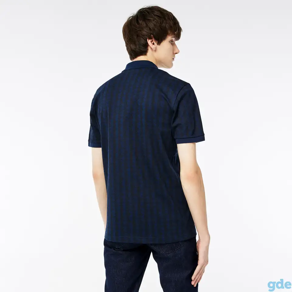 Мужское поло lacoste slim fit, фотография 2