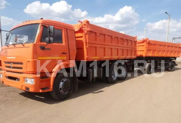 камаз 65115 зерновоз, фотография 1