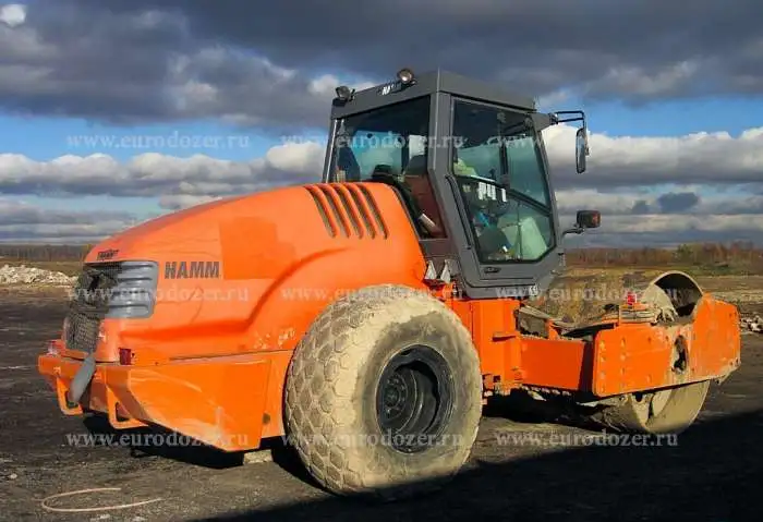 Грунтовый вибрационный каток HAMM 3516 HT, фотография 2