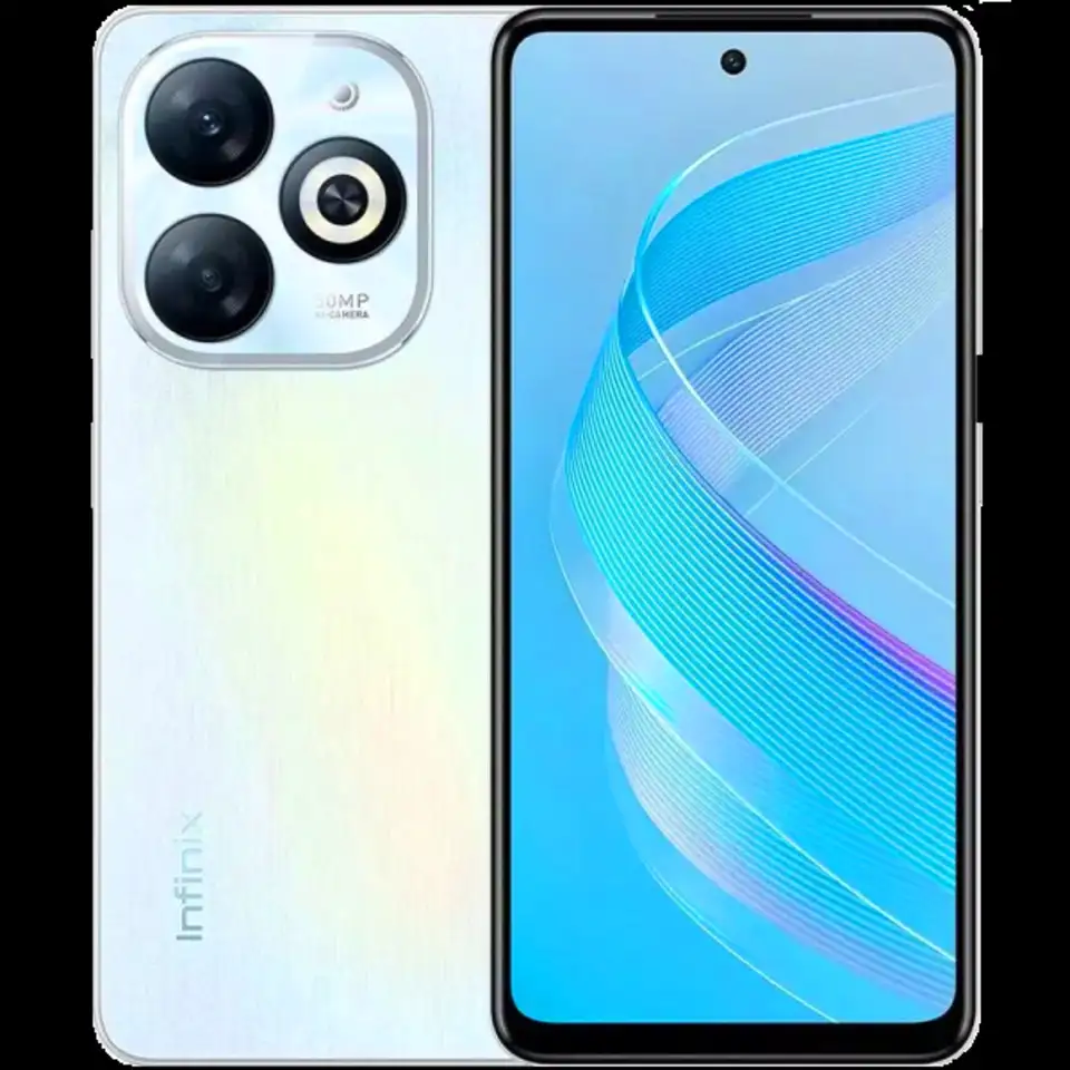 Смартфон infinix smart 8 pro 4/64gb, синий ru, фотография 1