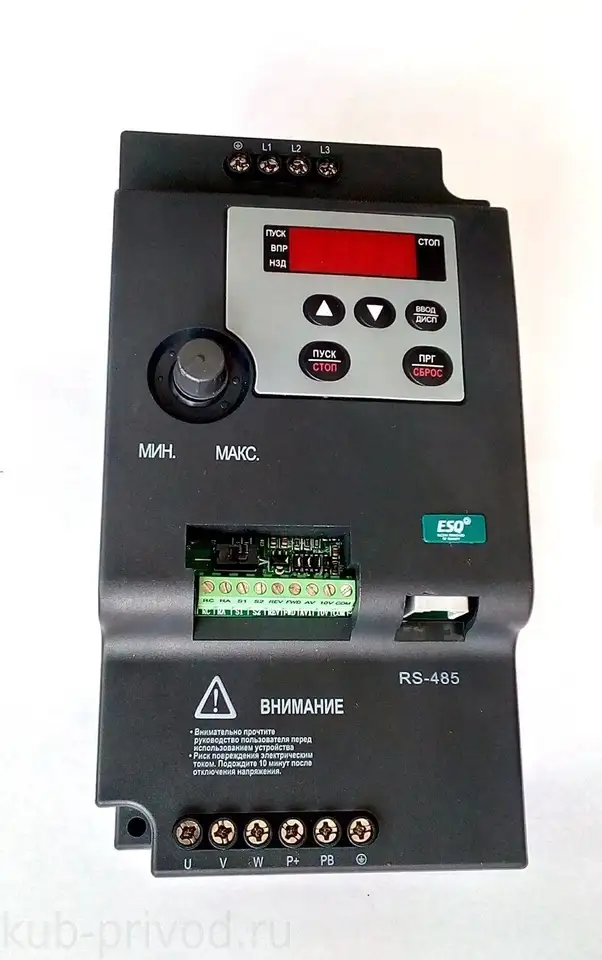 Частотный преобразователь esq-210-4t-7.5k 7.5квт 380-480в, фотография 1