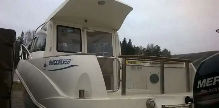Катер Quicksilver Weekend 640 OB с прицепом, фотография 3