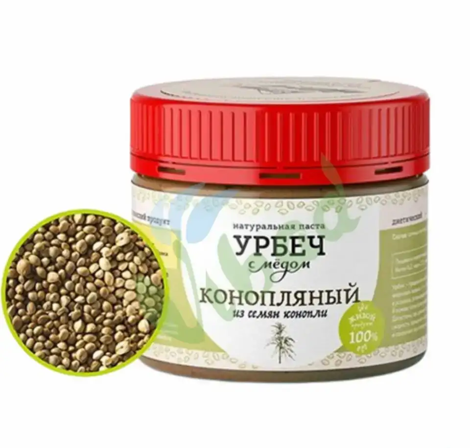 Паста Урбеч конопляный 100мл (Vitauct), фотография 1