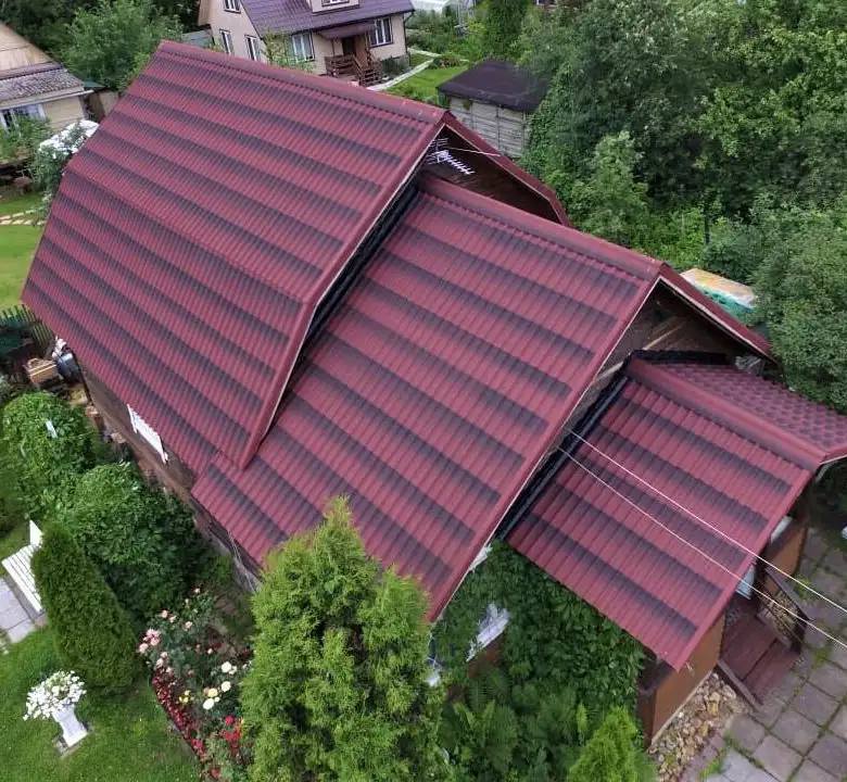 Черепица Ондулин на Кровли коричневая в наличии на складе, фотография 1