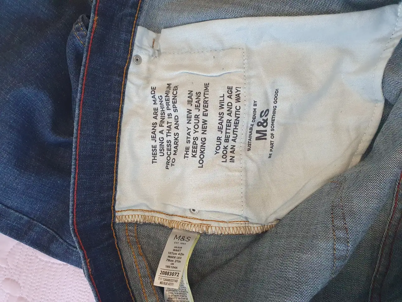 Продам новые джинсы 4232 Marks  Spencer, фотография 3