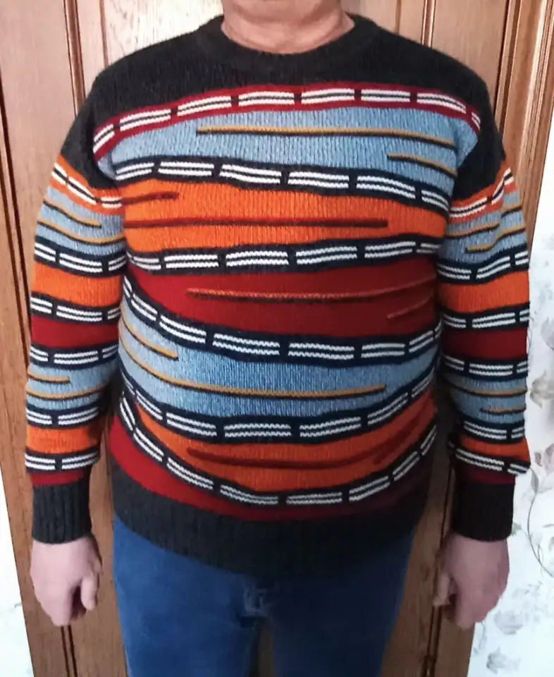 Свитер шерстяной мужской пр-во Турция, фотография 1