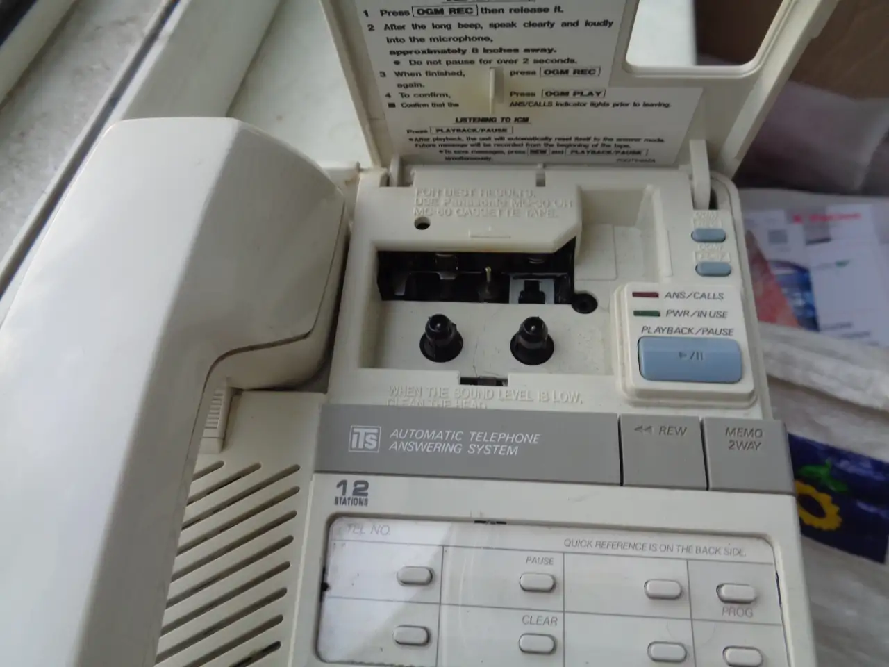 Телефон настольный PANASONIC KX-T2395B easa-phone, фотография 4