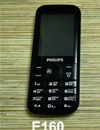 Philips Xenium E160 Black оригинал,2-сим, фотография 1