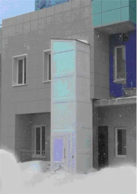 Инвалидный вертикальный подъемник до 9м, фотография 1