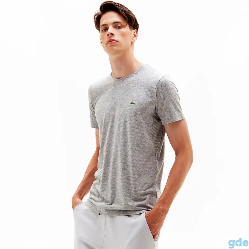 Мужская футболка lacoste slim fit, фотография 3