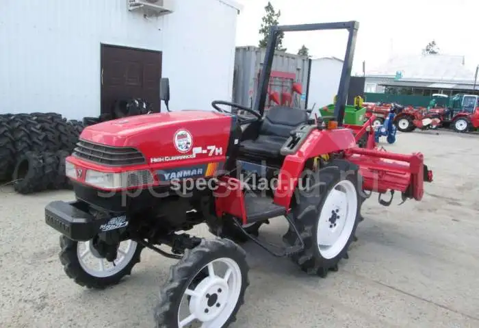 Мини-трактор YANMAR F7H, фотография 1