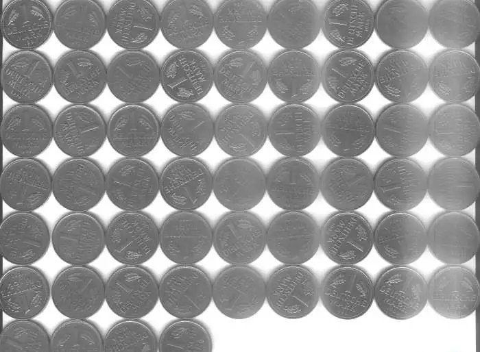 Монеты 1 deutsche mark, фотография 1